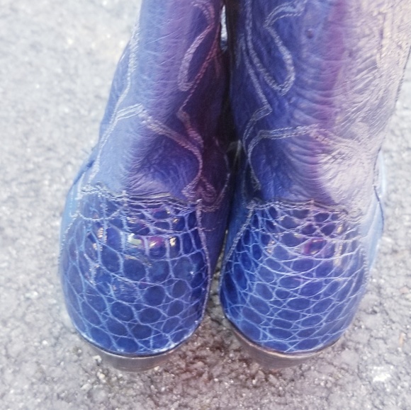 Max Leather Inc. Cowboy Boots - Picture 4 of 8